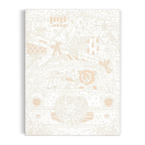Christmas Joyride 9 x 12" Paint by Number Kit