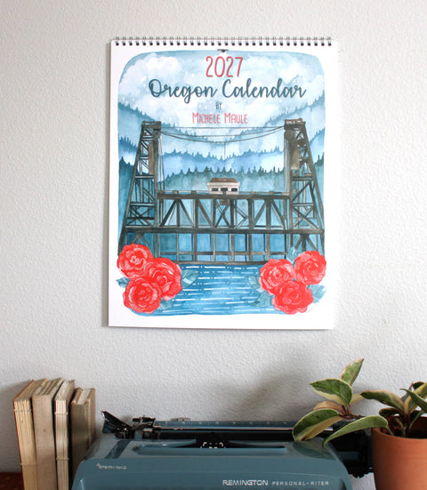 michele maule - 2027 Oregon Calendar