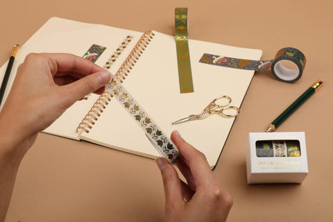 Amicreative Washi Tape Set Blooming Birds