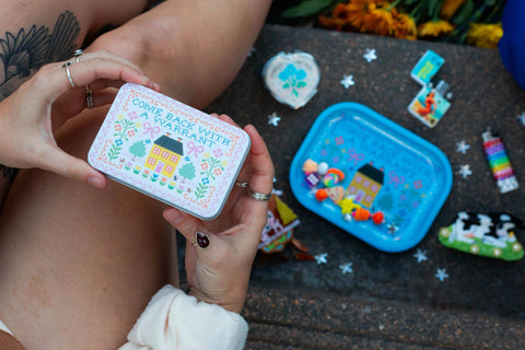 The Peach Fuzz Storage Tin Come Back With A Warrant