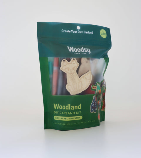 The Woodsy Craft Co. Craft Kit Woodland Garland