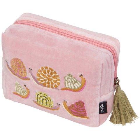 Danica Studio  Embroidered Pouch Gardenland