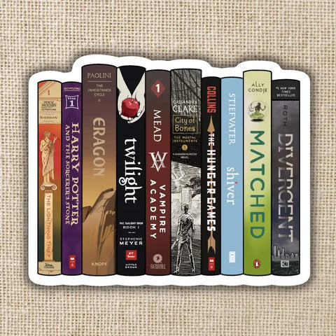 Kingdom of Threads Nostalgic YA Fantasy Sticker