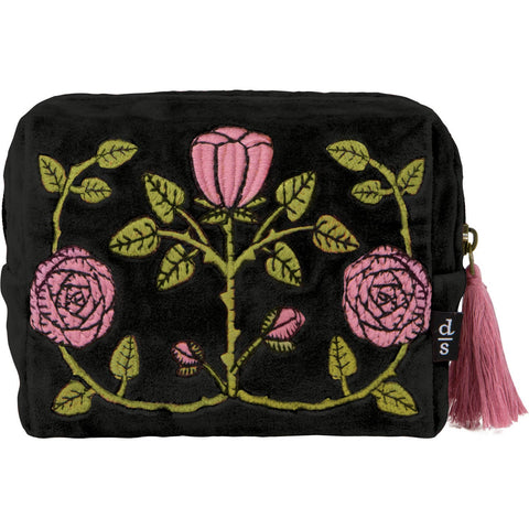 Danica Studio  Embroidered Pouch Rose Briar