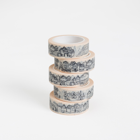 Kingdom of Threads Washi Tape Fantasy Towns & Countryside