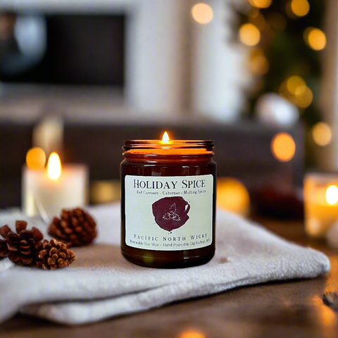 Pacific North Wicks Holiday Spice Candle