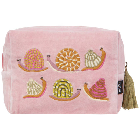 Danica Studio  Embroidered Pouch Gardenland