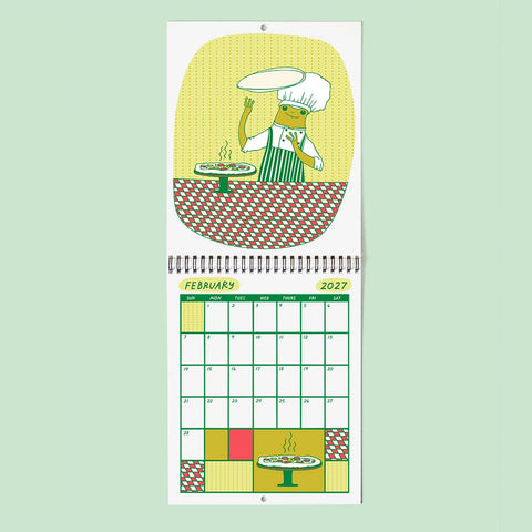 The Good Twin 2027 Calendar Froggy of the Month
