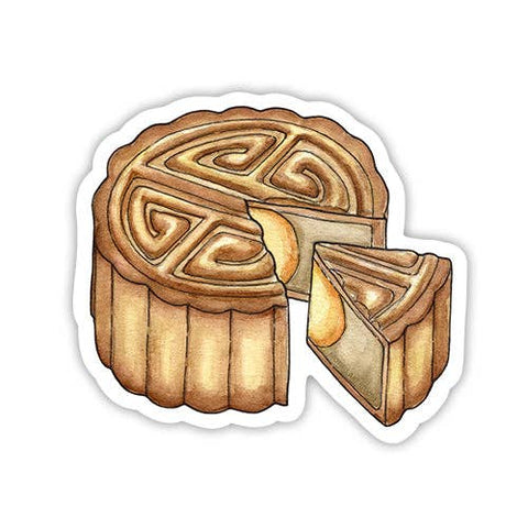 Motif's Art Studio Sticker Mooncake