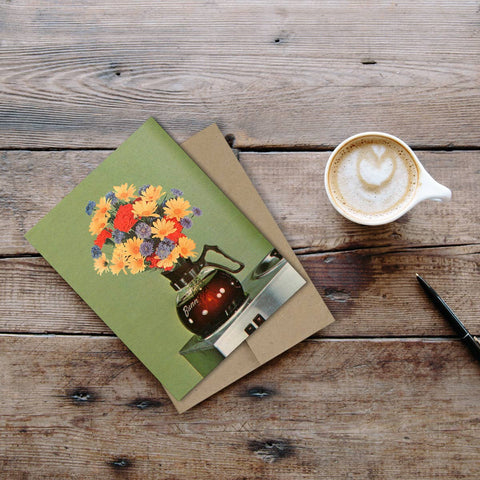 The Galek Sea Card Flower Pot