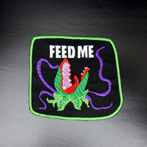 Junkyard Witch Iron On Patch Feed Me Seymour Audrey 2