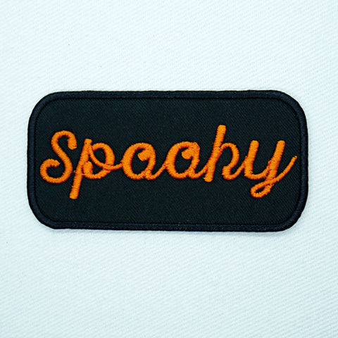Junkyard Witch Patch Spooky Name Tag