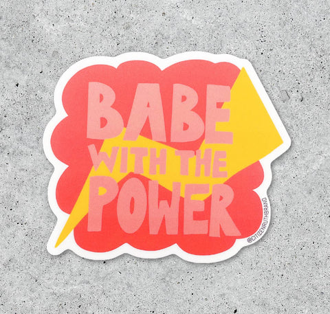 Citizen Ruth Sticker Babe With The Power