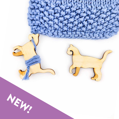 TSS Yarn Bobbins End Minders Little Cat