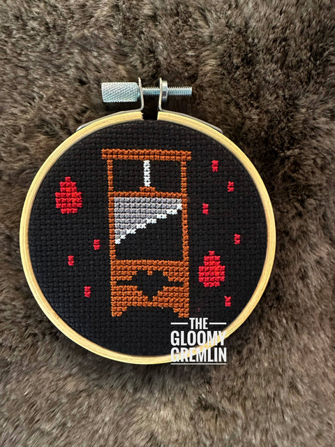 The Gloomy Gremlin Cross Stitch Kit Traditional Guillotine