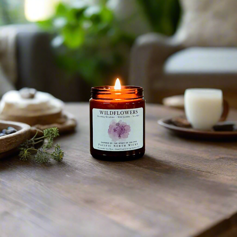 Pacific North Wicks Wildflowers Candle