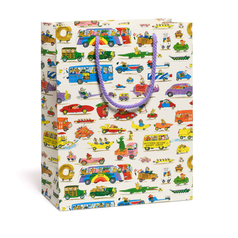 Red Cap Gift Bag Busytown Cars