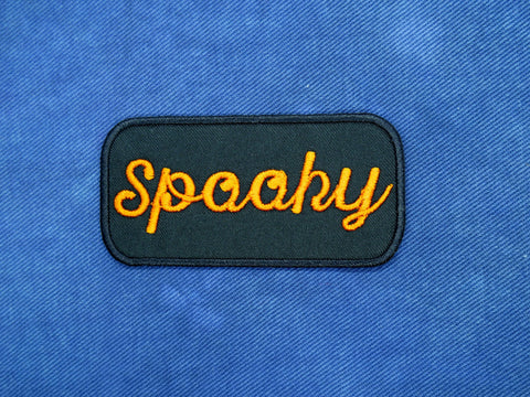 Junkyard Witch Patch Spooky Name Tag