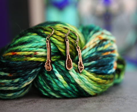 Sunrise Grove Knitting Progress Keepers & Stitch Markers Broom Shape