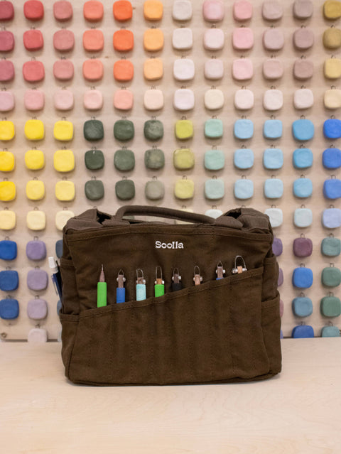 Soolla Studio Artist Bag Coffee Bean
