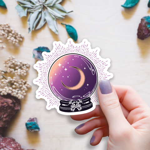 Kingdom of Threads Sticker Moon Crystal Ball