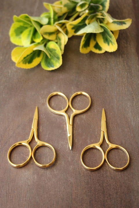 NNK Press Gold Plated Mini Snips