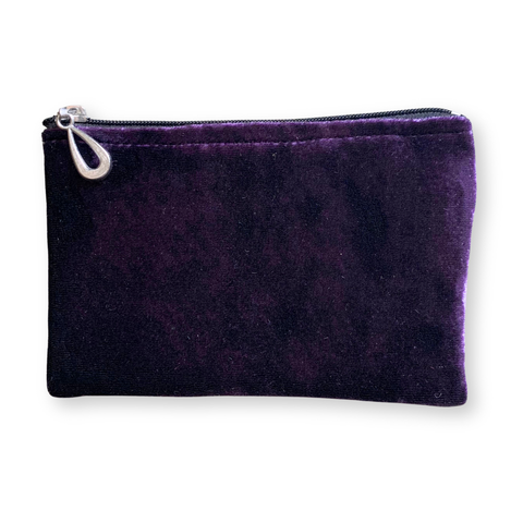 Dana Herbert Coin Purse Silk Velvet