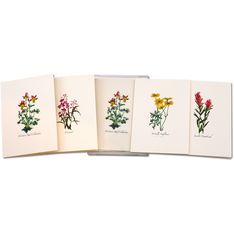 ES+W Card Set Western Wildflower Assortment