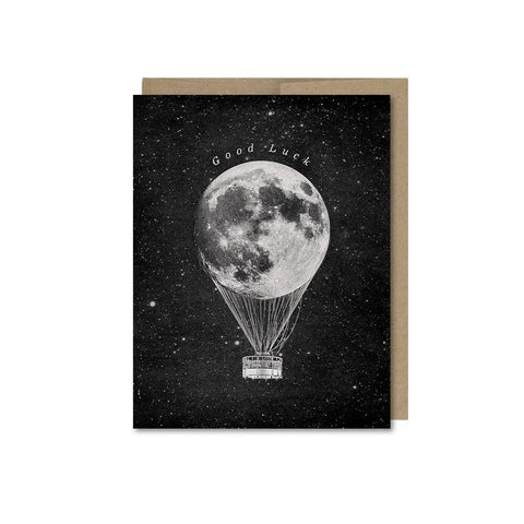 Galek Sea Card Good Luck Hot Air Balloon