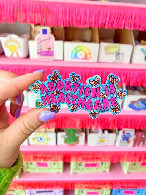 The Peach Fuzz Sticker Abortion Is Healthcare Glitter