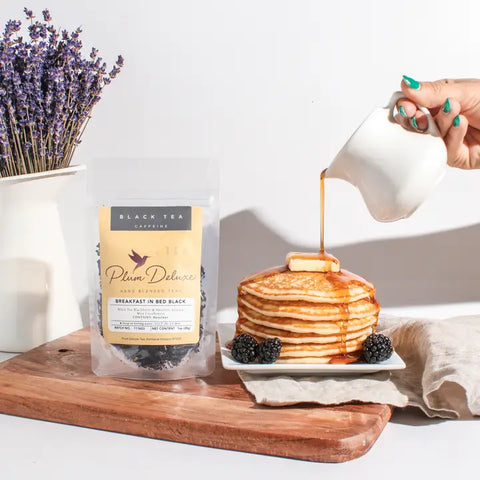 Plum Deluxe Breakfast in Bed Black Tea 1oz