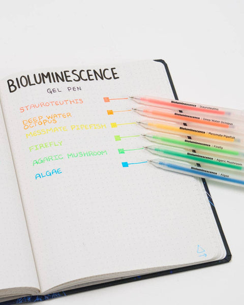 Cognitive Surplus Gel Pens Pack Bioluminescence
