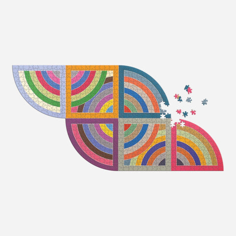Frank Stella Harran II 750 Piece Shaped Puzzle in Drawer Box