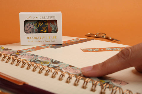 Amicreative Washi Tape Set Mod Tiger