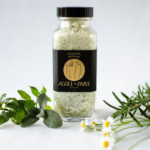 Seagrape Apothecary Aches and Pains Bath Soak