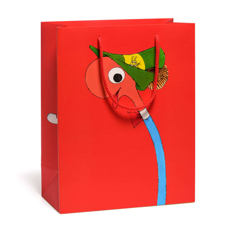Red Cap Gift Bag Richard Scarry Big Lowly