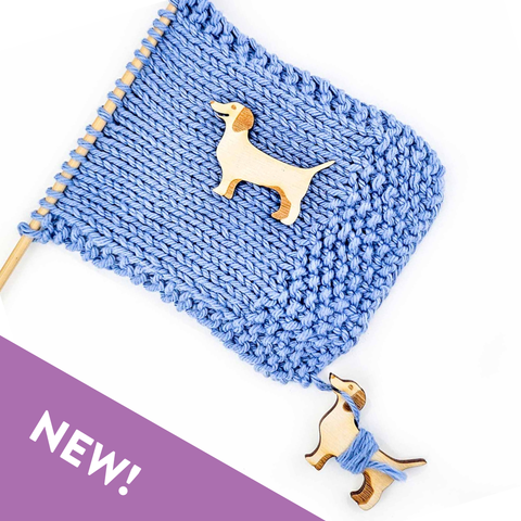 TSS Yarn Bobbins End Minders Little Dog