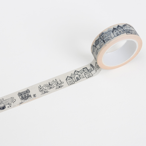 Kingdom of Threads Washi Tape Fantasy Towns & Countryside