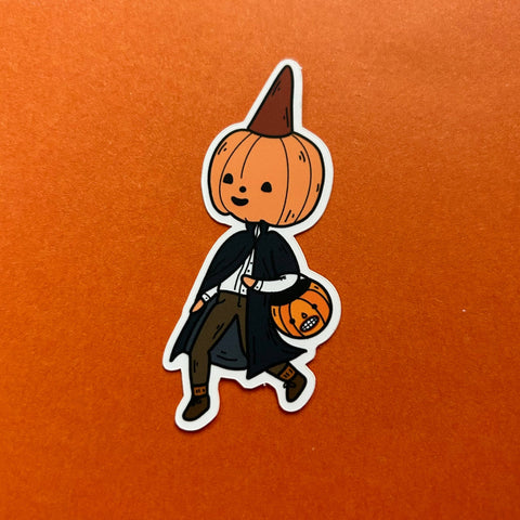 Little Spooky Studio - Pumpkin Wirt Sticker