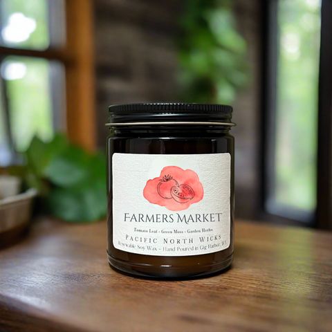 Pacific North Wicks Farmers Market Candle