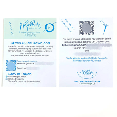 Keller Design Co. Mini DIY Patch Embroidery Kit