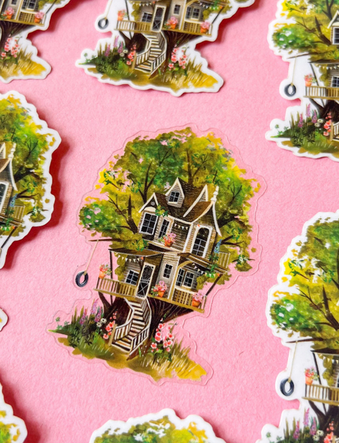 Katie Daisy Sticker Treehouse