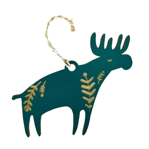 SnowMade Ornament Scandinavian Moose