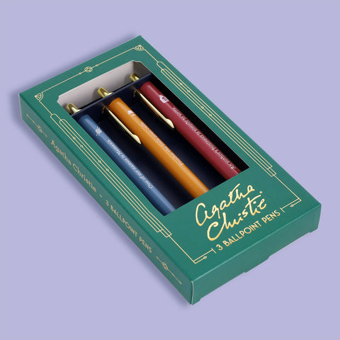 Agatha Christie Pen Set