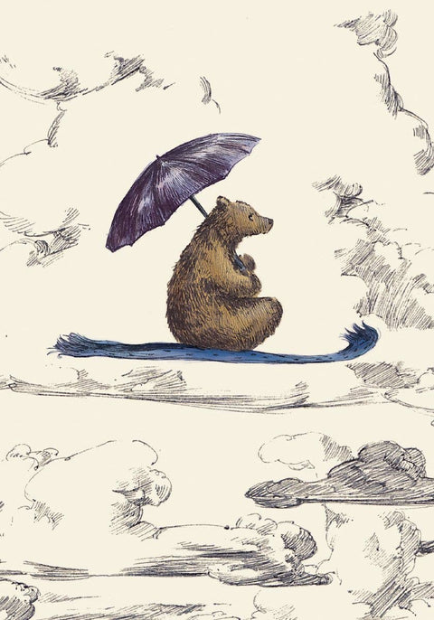 RLB Card Flying Bear
