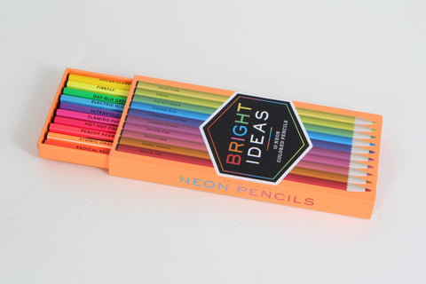 Bright Ideas Neon Colored Pencils: 10 Colored Pencils