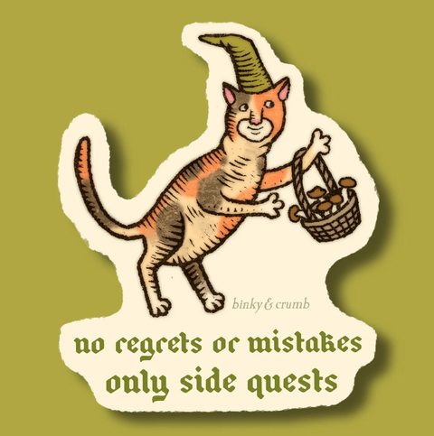 Binky and Crumb Sticker Side quests