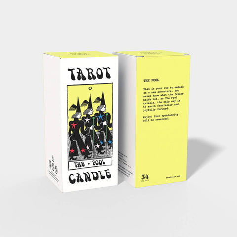 54 Celsius Candle Tarot The Fool, Mint & Citrus