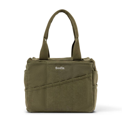Soolla Studio Project Bag Deep Forest Green