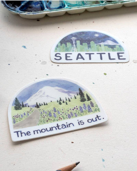 Yardia Vintl Sticker Mountain Is Out